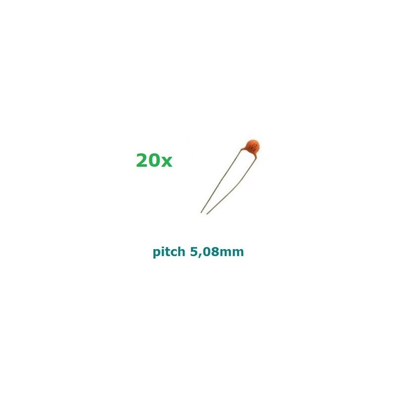 Condensatore CERAMICO 68pF/50V