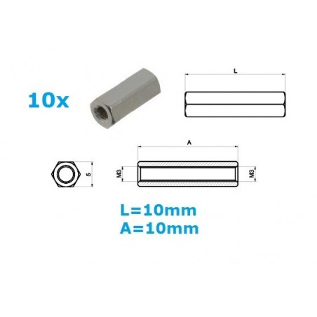 Distanziale in ottone