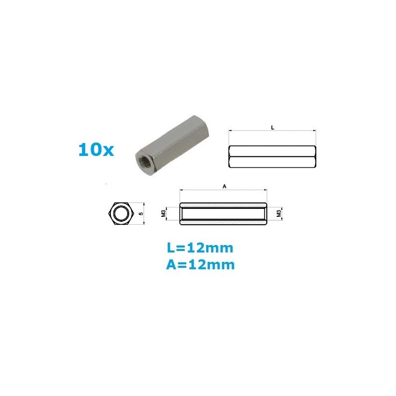 Distanziale in ottone