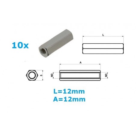 Distanziale in ottone