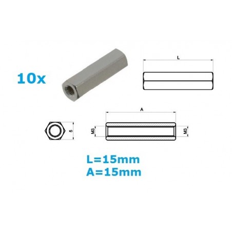 Distanziale in ottone