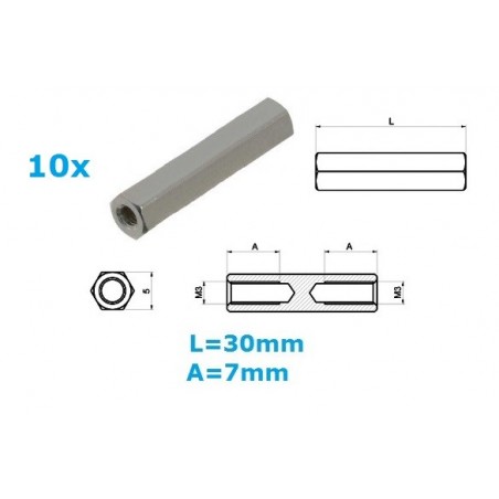 Distanziale in ottone