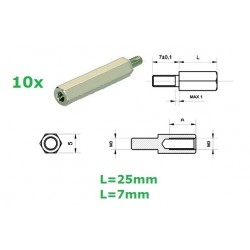 Distanziale in ottone