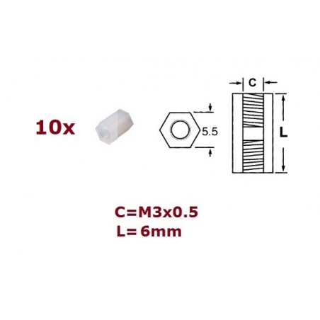 Distanziale in nylon