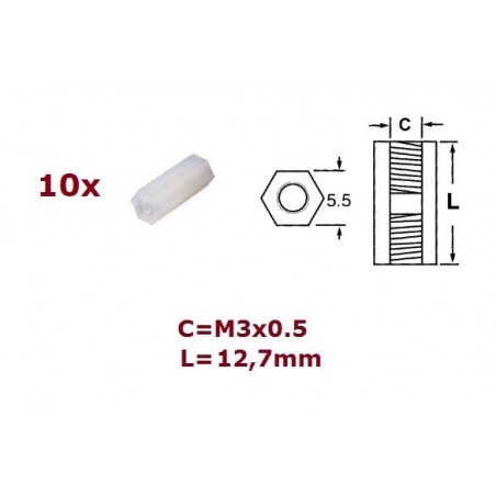 Distanziale in nylon