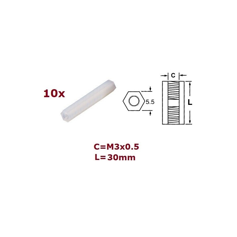 Distanziale in nylon