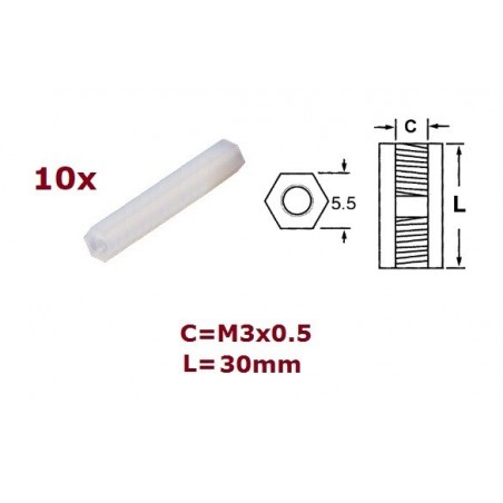 Distanziale in nylon