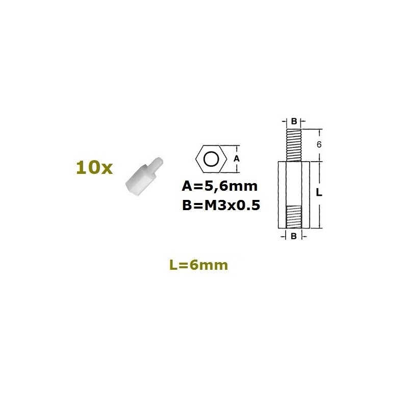 Distanziale in nylon