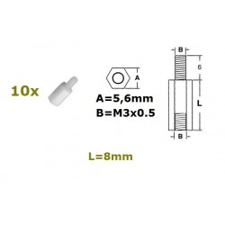 Distanziale in nylon