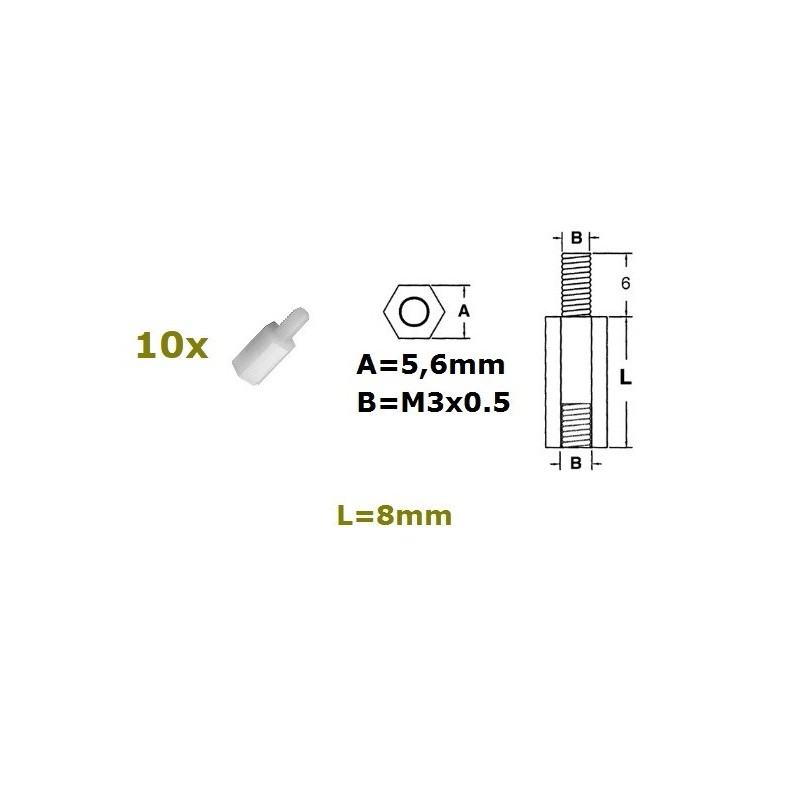 Distanziale in nylon