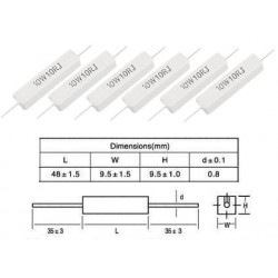 6x Uniroyal 10W, 1R6