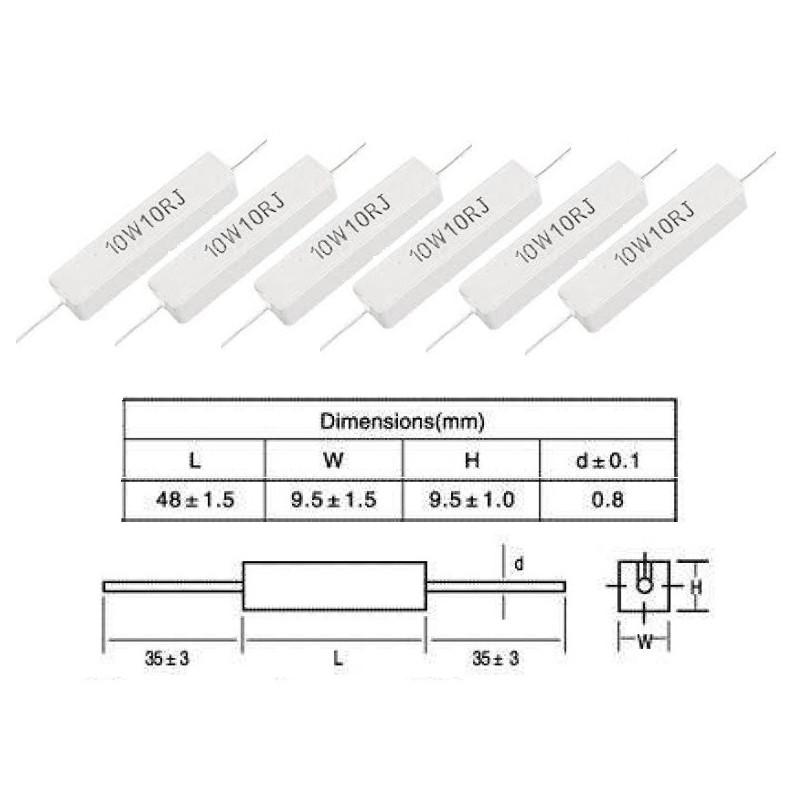 6x Uniroyal 10W, 12R
