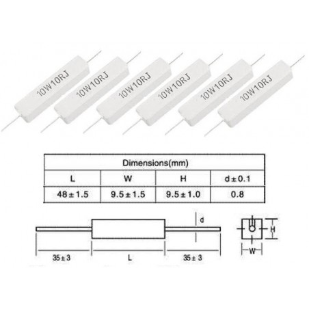 6x Uniroyal 10W, 680R
