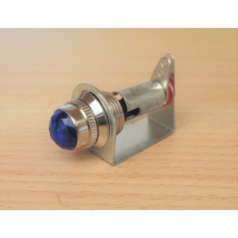 Portalampadina con gemma BLU