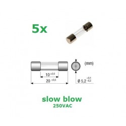 Fusibile 200mA RAPIDO, 5x20mm