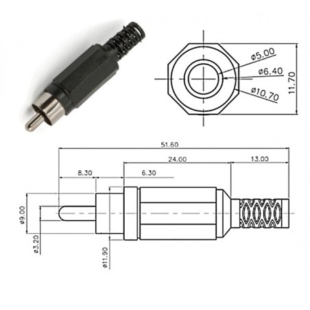 SC Precision RCA plug