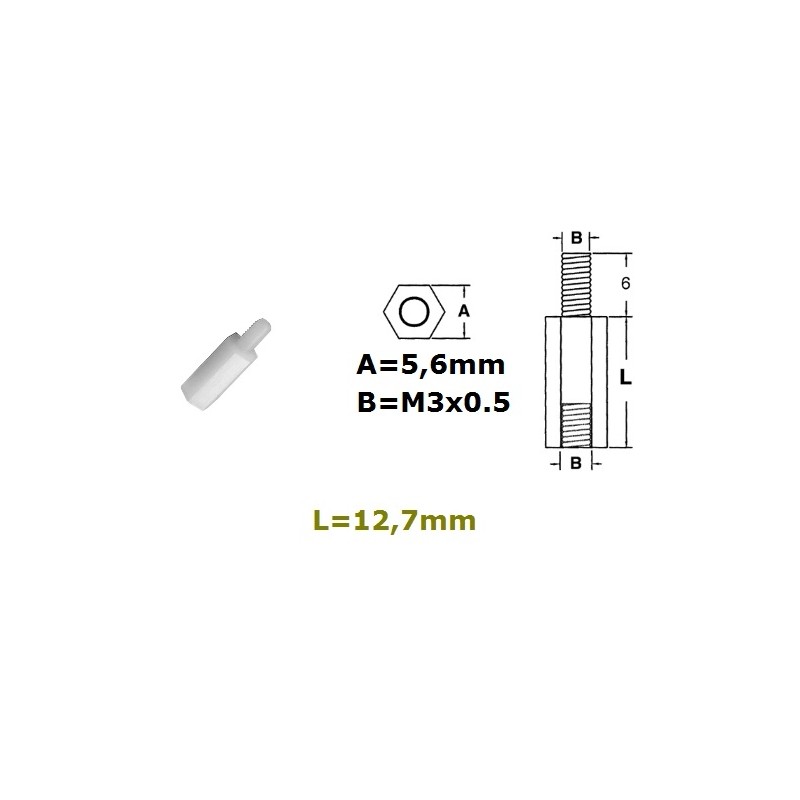 Distanziale in nylon