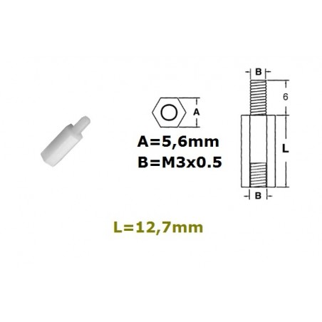 Distanziale in nylon