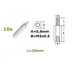 Distanziale in nylon