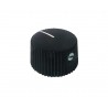 Fender style ''Barrel'' black knob