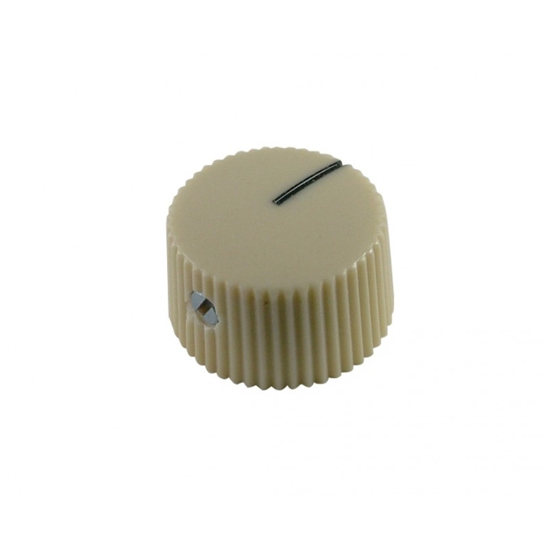 Fender style ''Barrel'' ivory knob