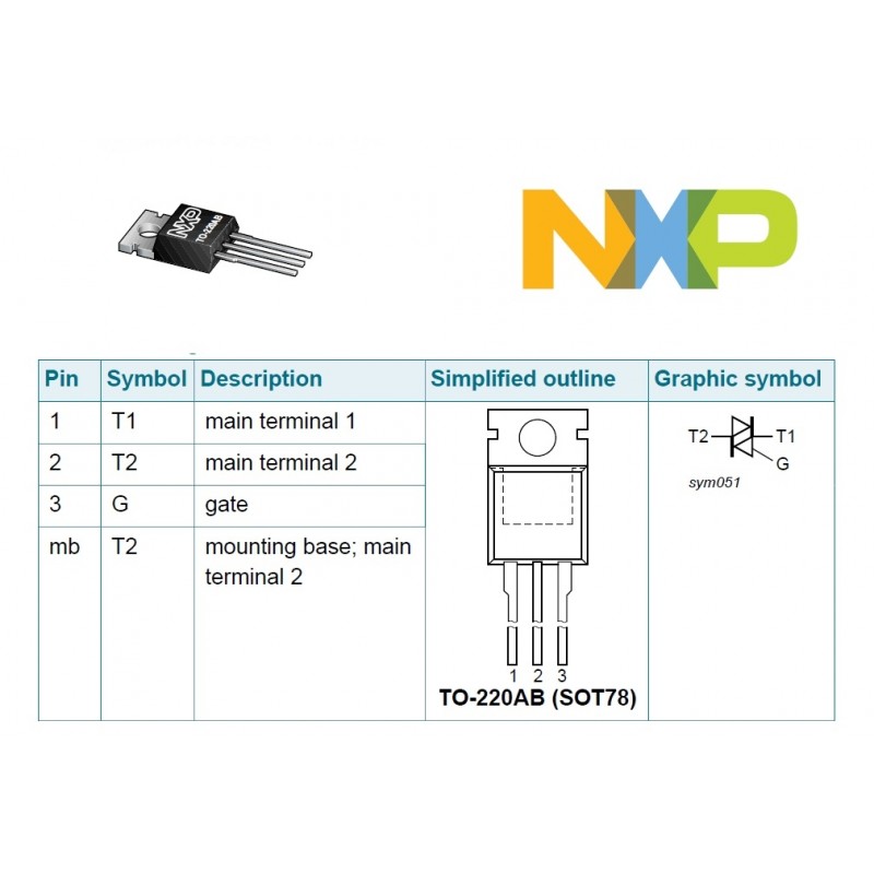 NXP BT138/600