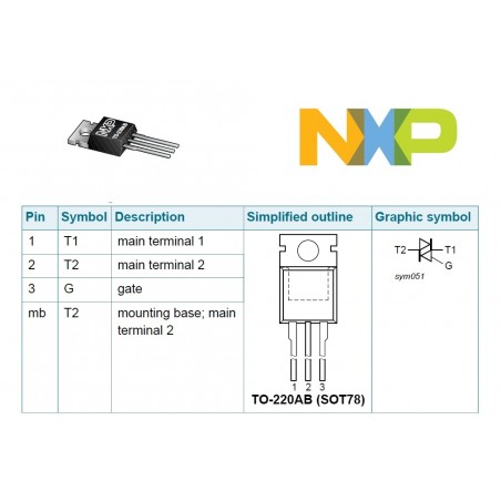 NXP BT138/600