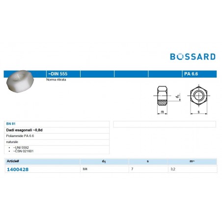 Bossard 1400428