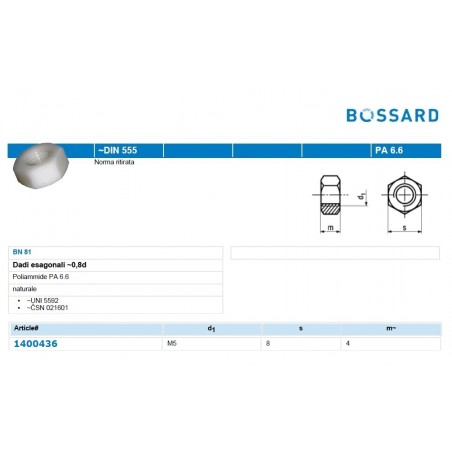 Bossard 1400436