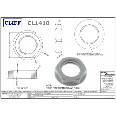Cliff CL1410