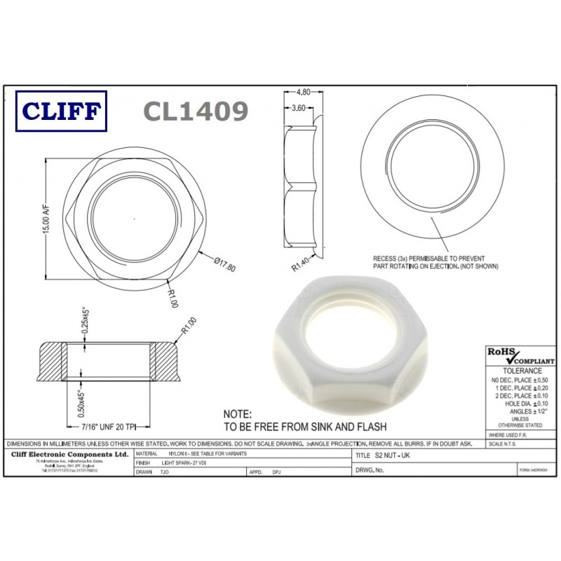 Cliff CL1409