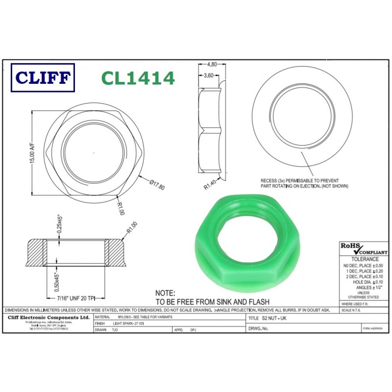 Cliff CL1414