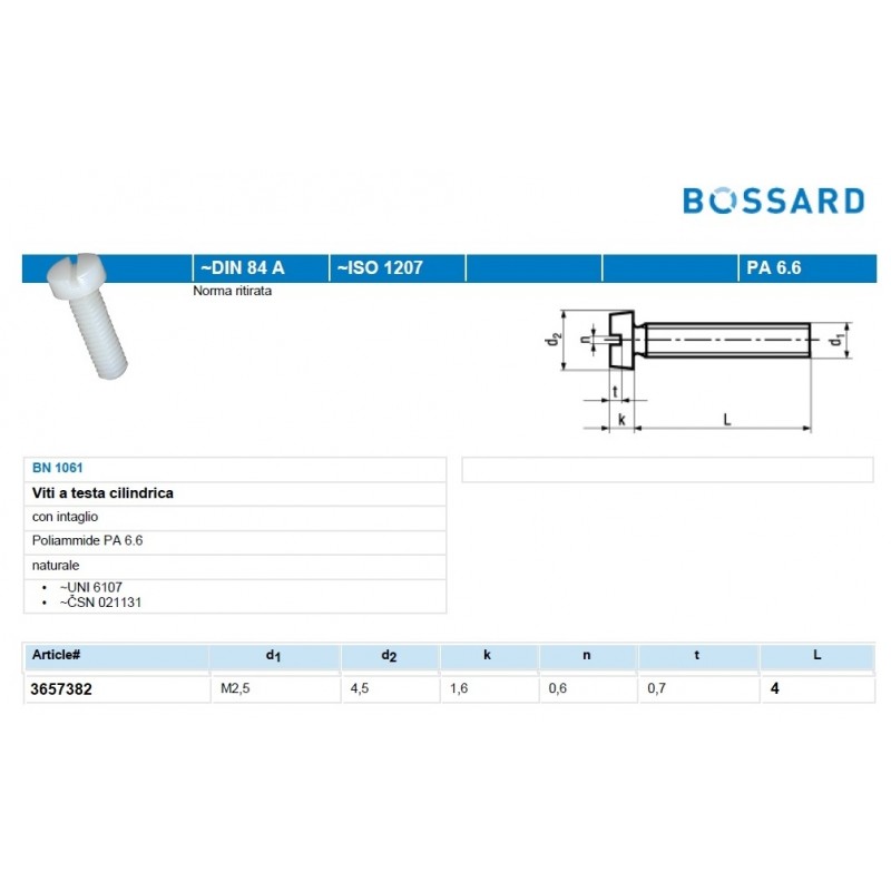 Bossard 3657382