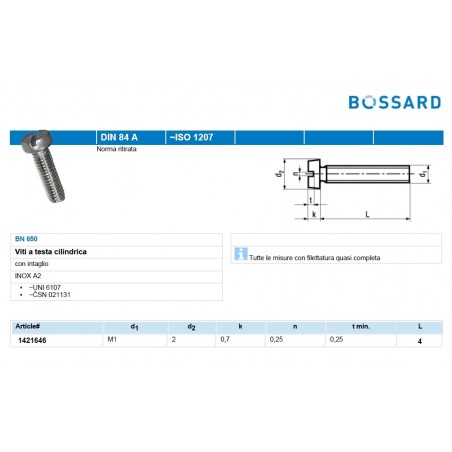 Bossard 1421646