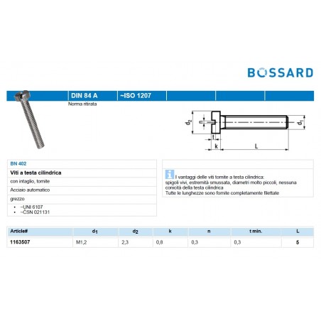 Bossard 1163507