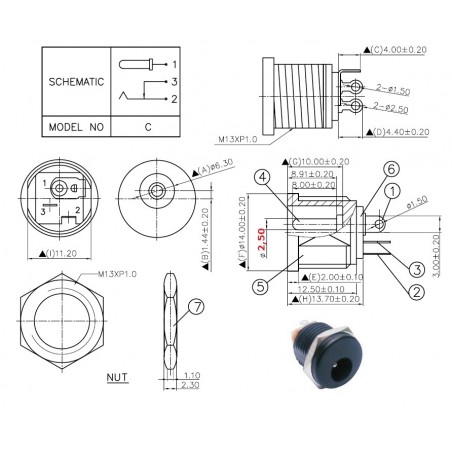SC Precision SCD523DCS100B00G