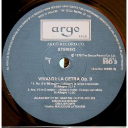 Antonio Vivaldi: La Cetra