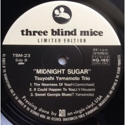Yamamoto, Tsuyoshi Trio: Midnight Sugar