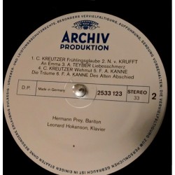 Das Wiener Lied um Schubert, Hermann Prey