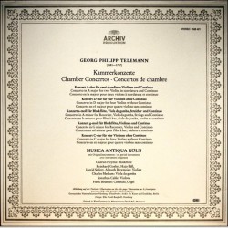 Georg Philipp Telemann, Kammerkonzerte
