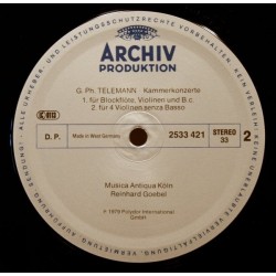 Georg Philipp Telemann, Kammerkonzerte