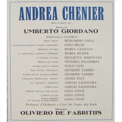 Umberto Giordano: Andrea Chenier