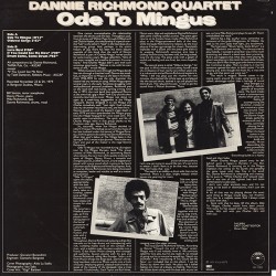 Dannie Richmond Quartet: Ode To Mingus