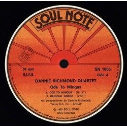 Dannie Richmond Quartet: Ode To Mingus