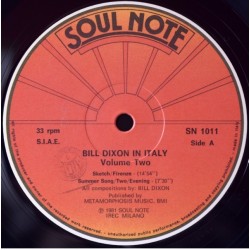 Bill Dixon: In Italy - Volume Two