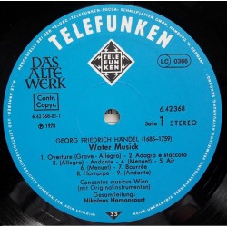 Georg Friedrich Händel: Water Musick