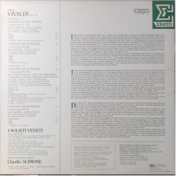 Vivaldi: Concerti Per Mandolini