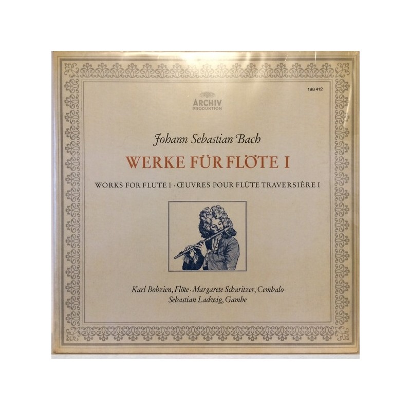 Johann Sebastian Bach: Werke Für Flöte I