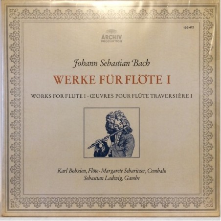 Johann Sebastian Bach: Werke Für Flöte I
