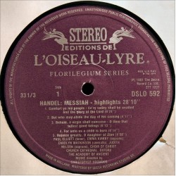 Handel: Messiah, A Sacred Oratorio